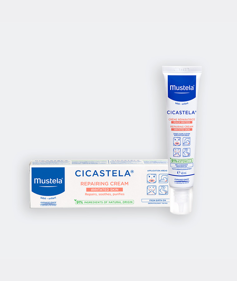 Mustela Cicastela reparing cream for babies