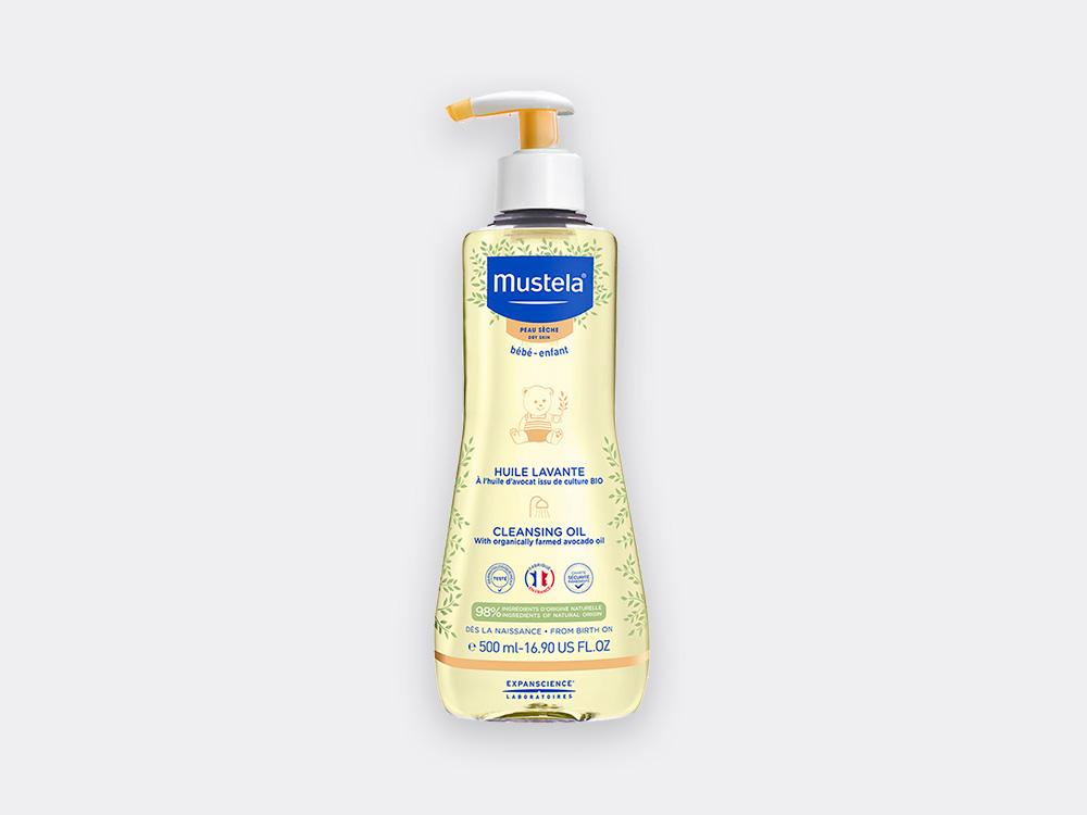 Cleansing oil for babies with normal skin