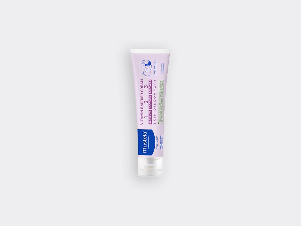 Mustela 1 2 3 Vitamin Barrier Cream for babies