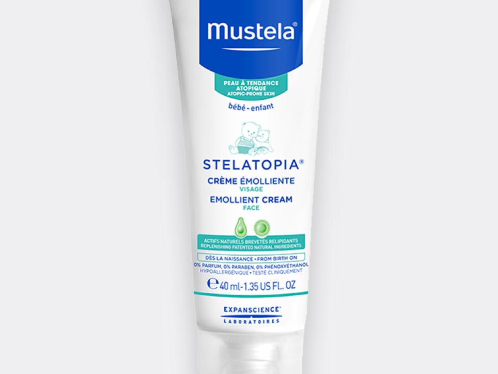 Mustela Face emollient cream for babies