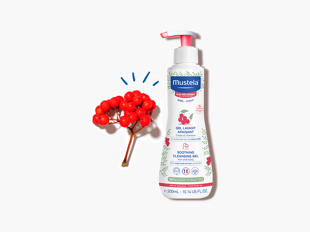 Mustela head clearance to toe wash